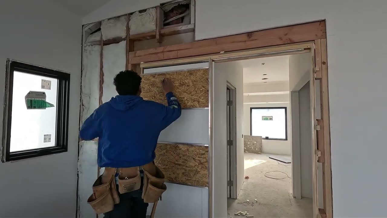 Instalando Puerta Corrediza.