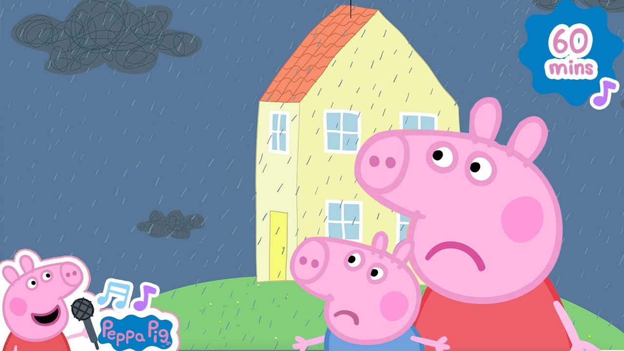 Rain Rain Go Away +More Kids Songs & Nursery Rhymes | Peppa Pig Cartoon | Peppa Pig Music Channel