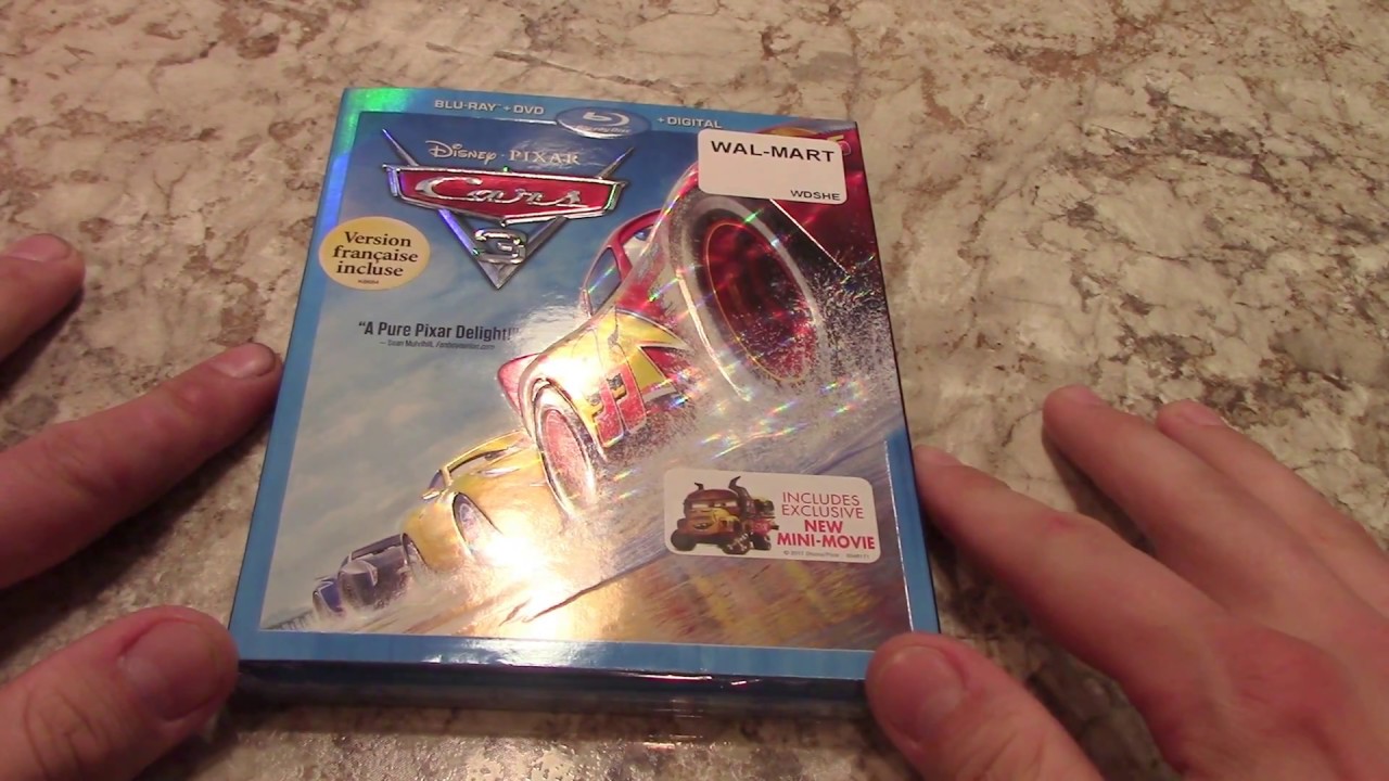 Cars 3 On Blu Ray,DVD And Digital HD(With Movie Code Giveaway)