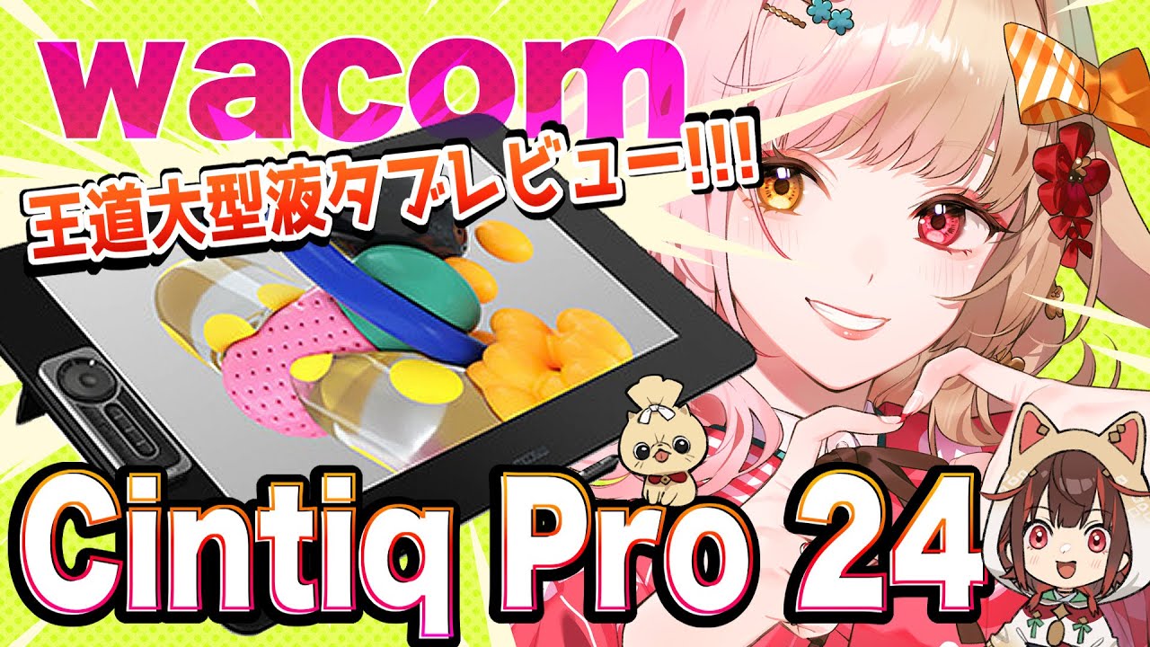 【Wacom Cintiq Pro 24】Cintiq Pro 27は高い&hellip;！ならこっちを買えばいいじゃない！【レビュー】