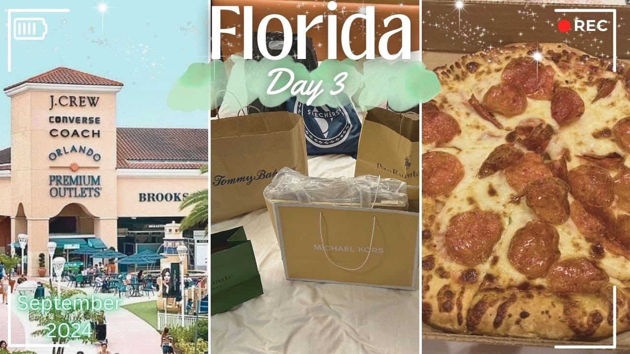 ORLANDO SHOPPING OUTLETS 🛍️ | A day at Vinelands Premium Outlets | DAY 3 SEPTEMBER 2024