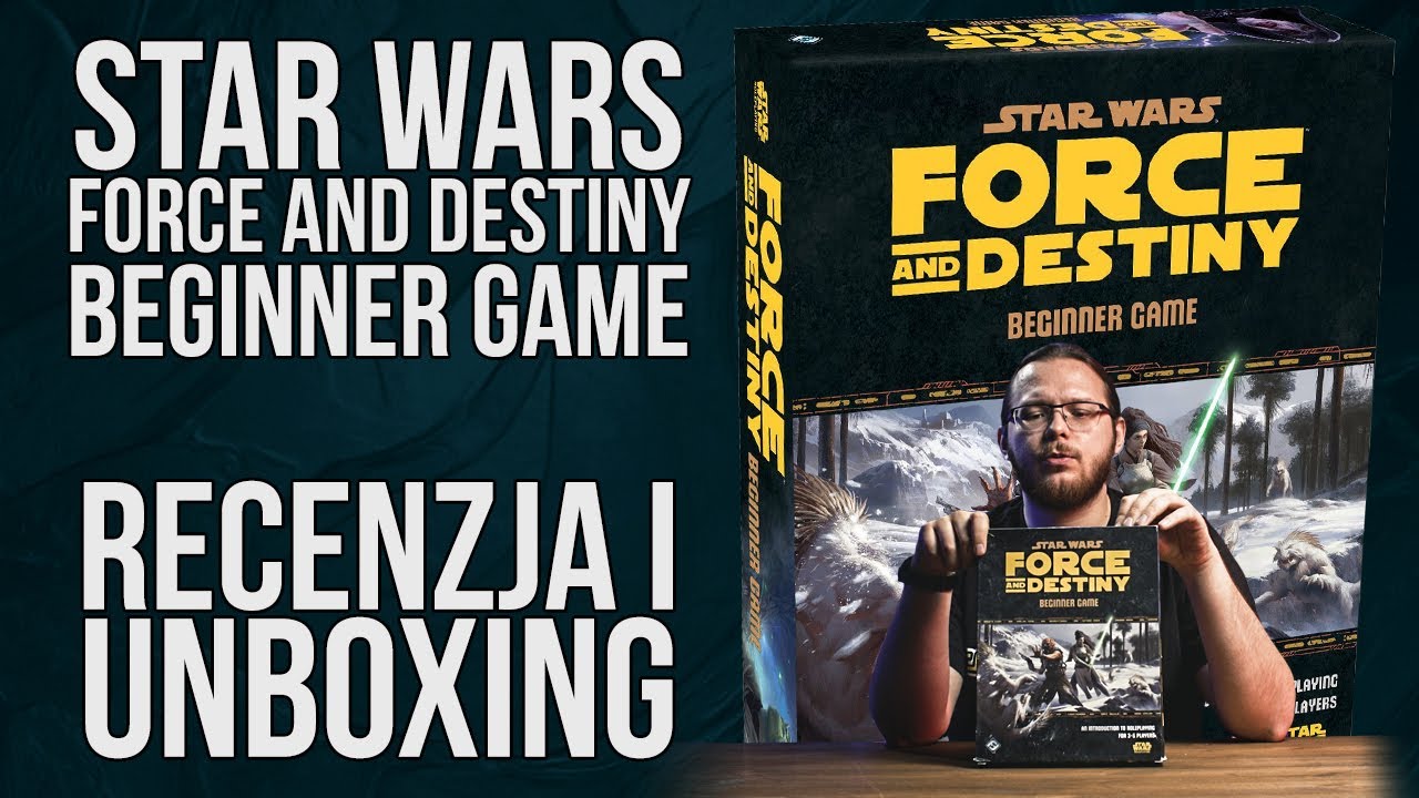 Star Wars Force and Destiny Beginner Game | Recenzja i Unboxing