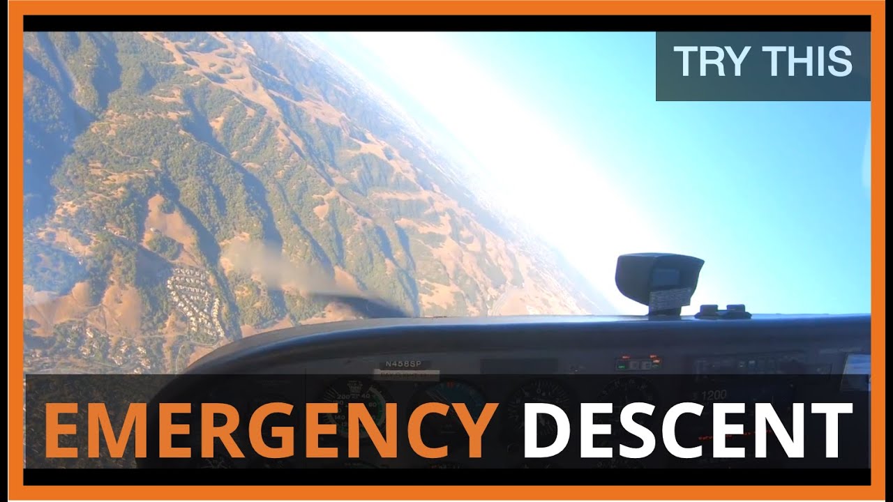 GOING DOWN FAST - Emergency Descents are the fastest way to get an airplane out of the sky.