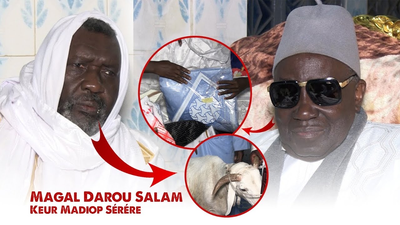 Magal Darou Salam Keur Madiop Sérére: visite de S. Abo Mbacke fadilou Auprès de S Ismaîla Diouf