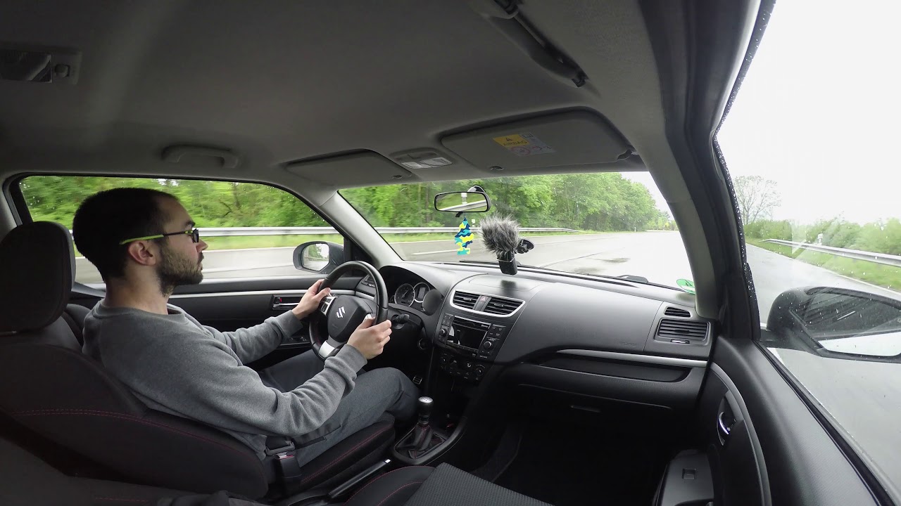 Suzuki Swift Sport NZ Interior Ragazzon Exhaust Sound | GoPro Hero 5 Black | Zoom H5