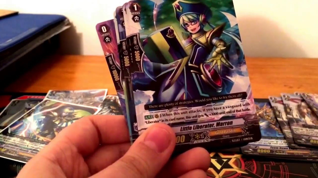 Opening a Cardfight!! Vangaurd Liberator of the Sanctuary Trial Deck!