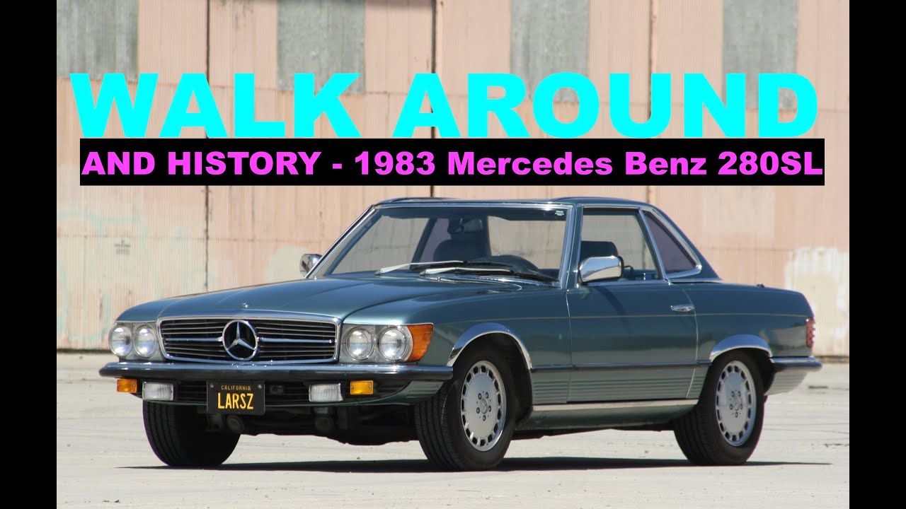 1983 Mercedes Benz 280SL Walk Around and history