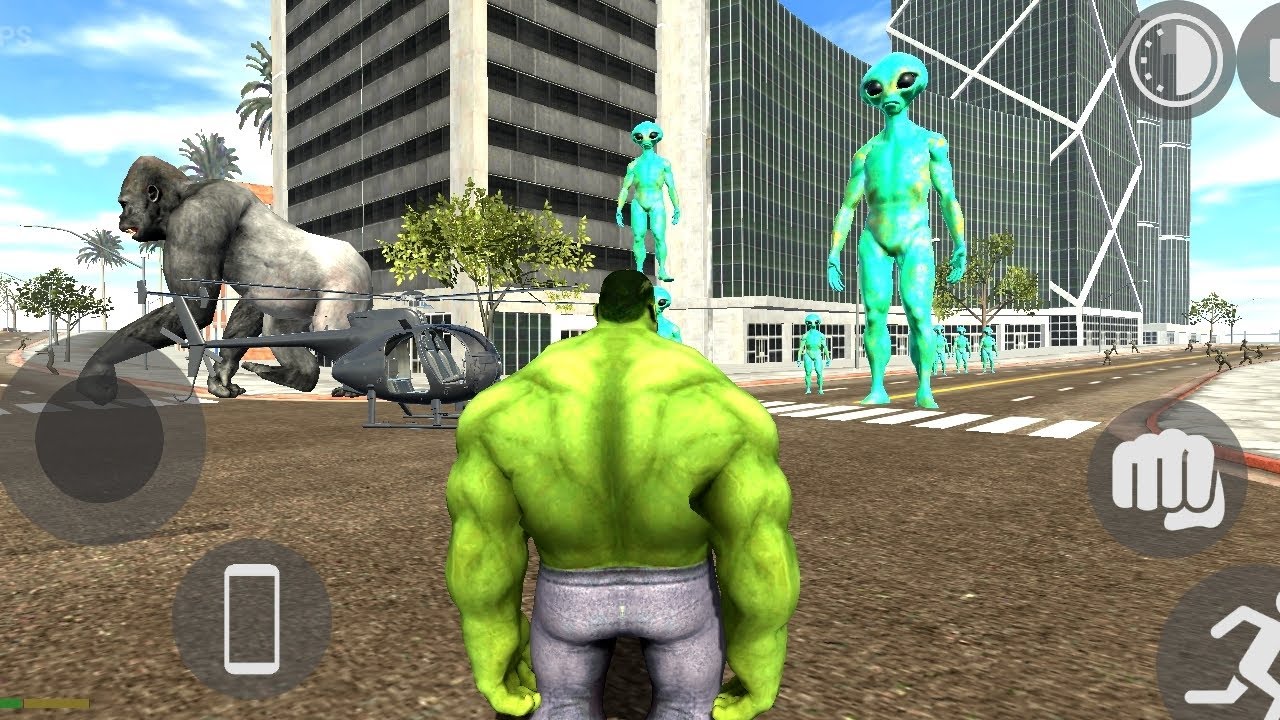 Halk Vs King-Kong Aline, Zombies || Indian Bike driving 3d game Video game ||#bikedriving 