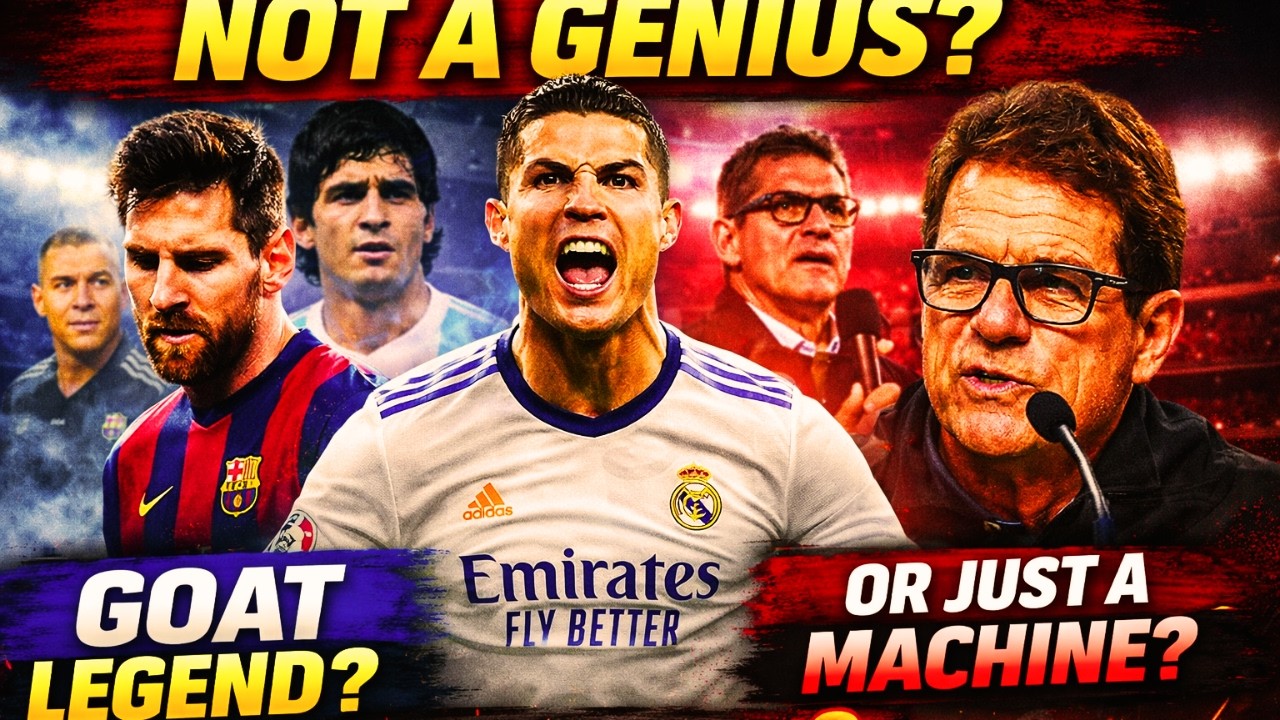 Cristiano Ronaldo NOT a Genius? Fabio Capello Sparks GOAT Debate vs Messi & Maradona 🔥