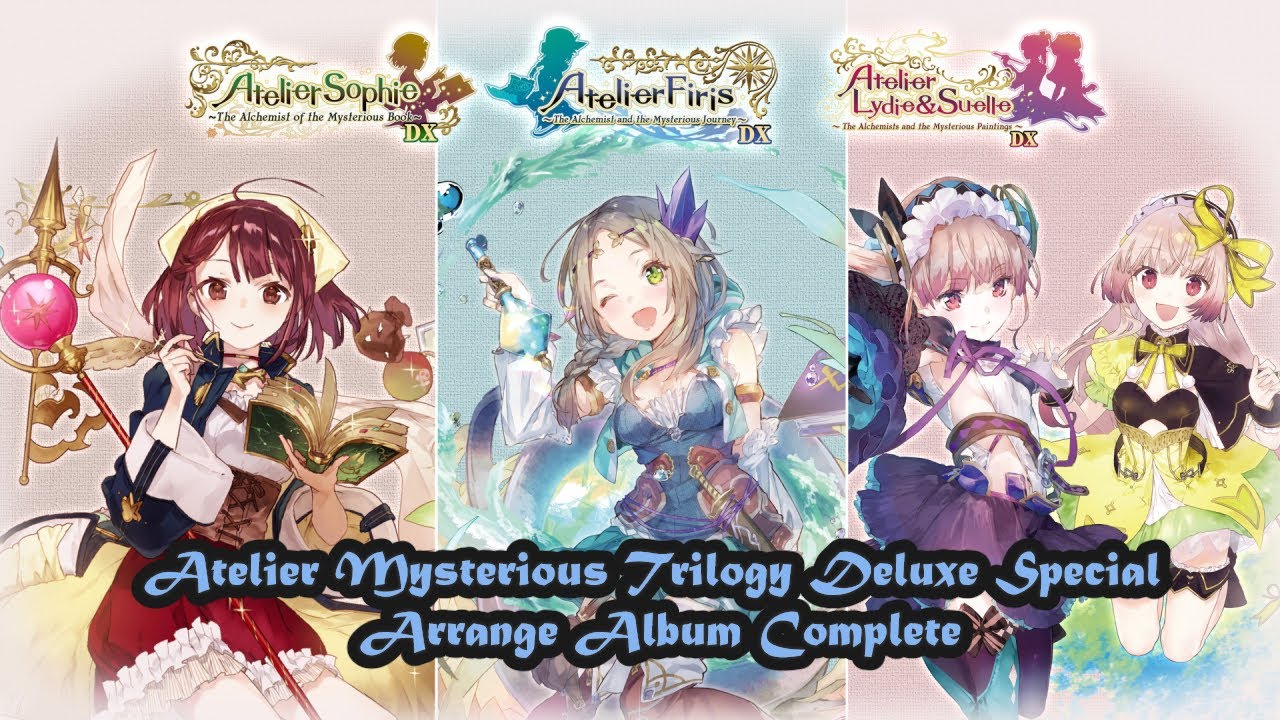 Atelier Mysterious Trilogy Deluxe Special Arrange Album Complete
