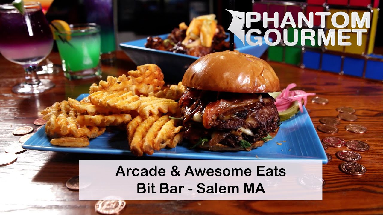 Arcade & Awesome Eats: Bit Bar in Salem MA