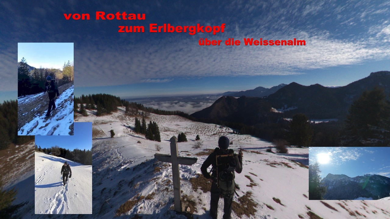 Erlbergkopf Runde über die Weissenalm