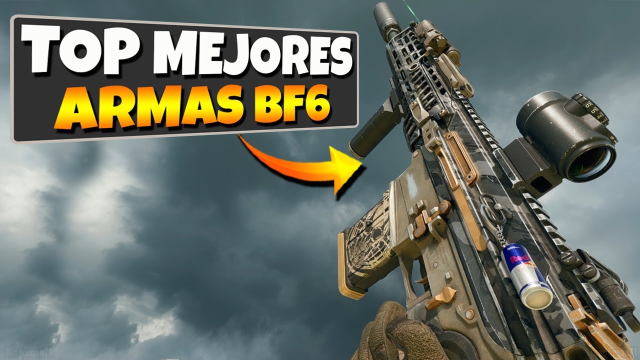 🔥Las MEJORES armas de BF6 ( Top 3 de las categorias mas usadas )