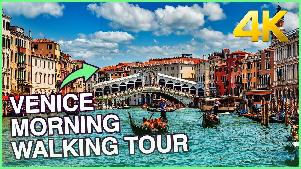 Venice Italy - Walking Tour POV - NO TOURISTS -
