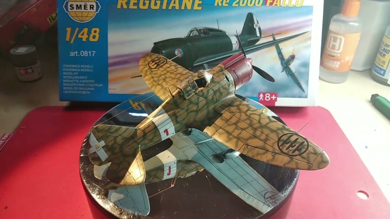 Reggiane Re 2000 1:48 Směr Build Part. IV Final Result