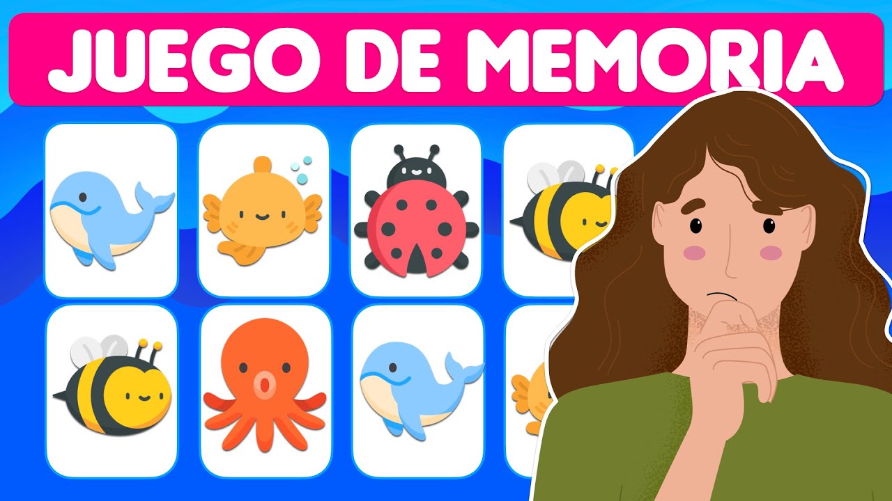 Como Mejorar la MEMORIA y CONCENTRACION 🧠 🏆😃 Ejercicios de Gimnasia Mental