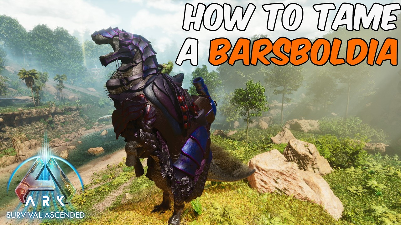 How To Tame a BARSBOLDIA in ARK Survival Ascended