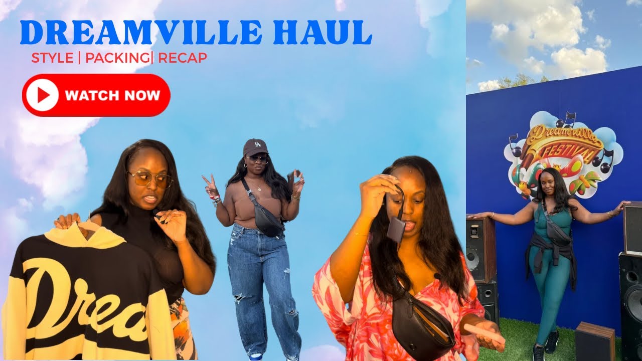 Pack with Me for Dreamville Fest + What I Bought!