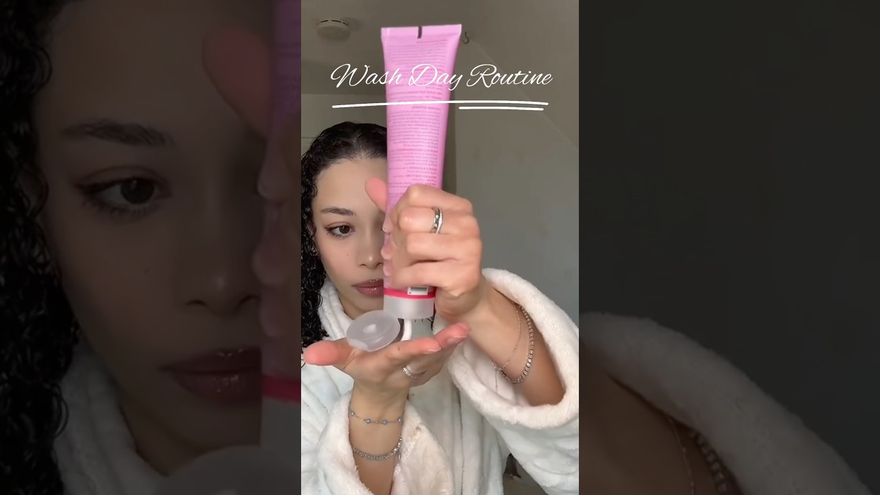 Wash Day Routine Using Cake Beauty | #curlyhairroutine #shortcurlyhair #curlyhair #3bcurls #curls