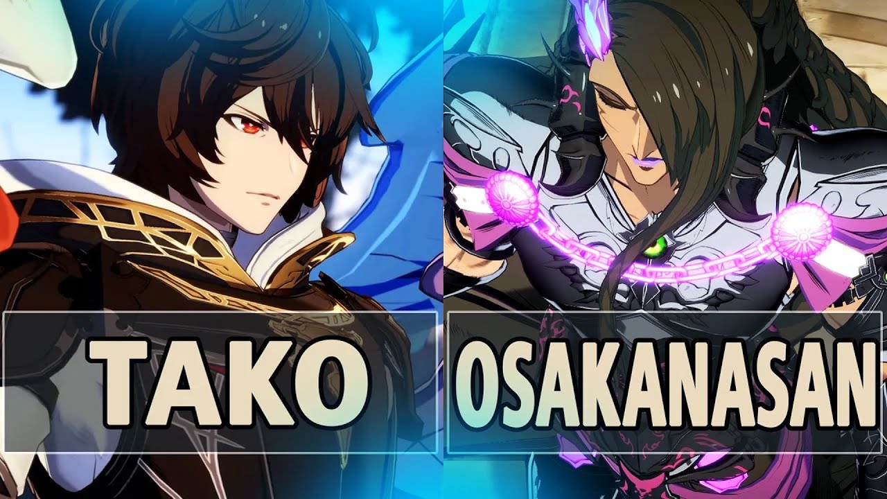 GBVSR:🔥Tako (Sandalphon) Vs Osakanasan (Beelzebub)🔥| High Level Gameplay.