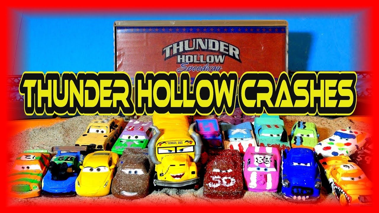 Thunder Hollow Speedway Demolition Derby Races Part 2 with Chester Miss Fritter and Cruz Ramirez