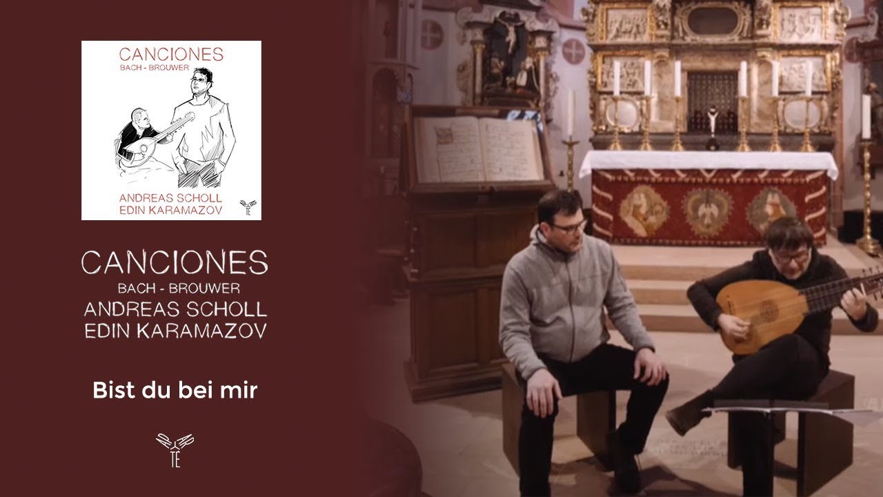 Andreas Scholl & Edin Karamazov | Bist du bei mir | Gottfried Heinrich Stölzel