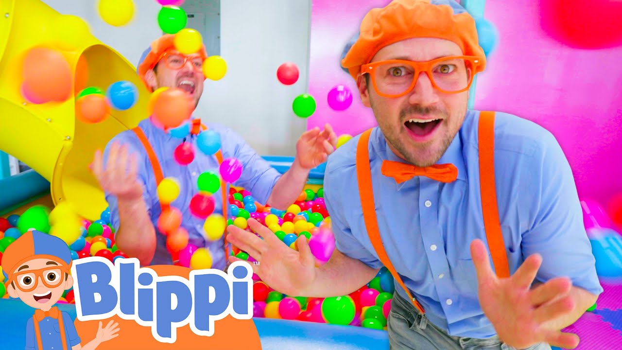 Blippi&rsquo;s Day of Color Play! 🔴🟠🟡🟢🔵🟣 | BEST OF BLIPPI TOYS | Educational Videos for Kids