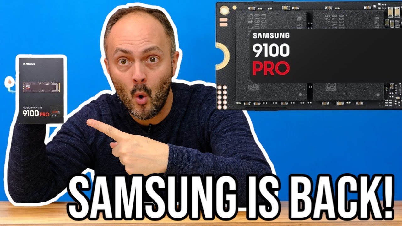 Samsung 9100 Pro SSD REVIEW:  PCIE GEN 5 SPEED WITHOUT THE HEAT!