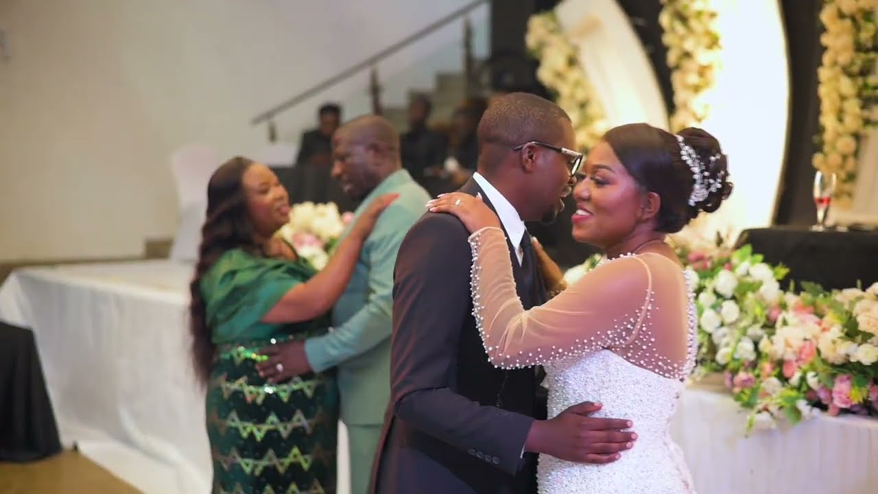 Quand l&rsquo;amour triomphe : un mariage de r&ecirc;ve en RDC ! ❤️✨#MariageDeR&ecirc;ve #WeddingVibes #GomaLove