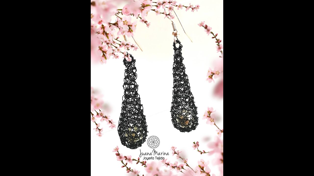 Aretes Punto Peruano.Juana marina.