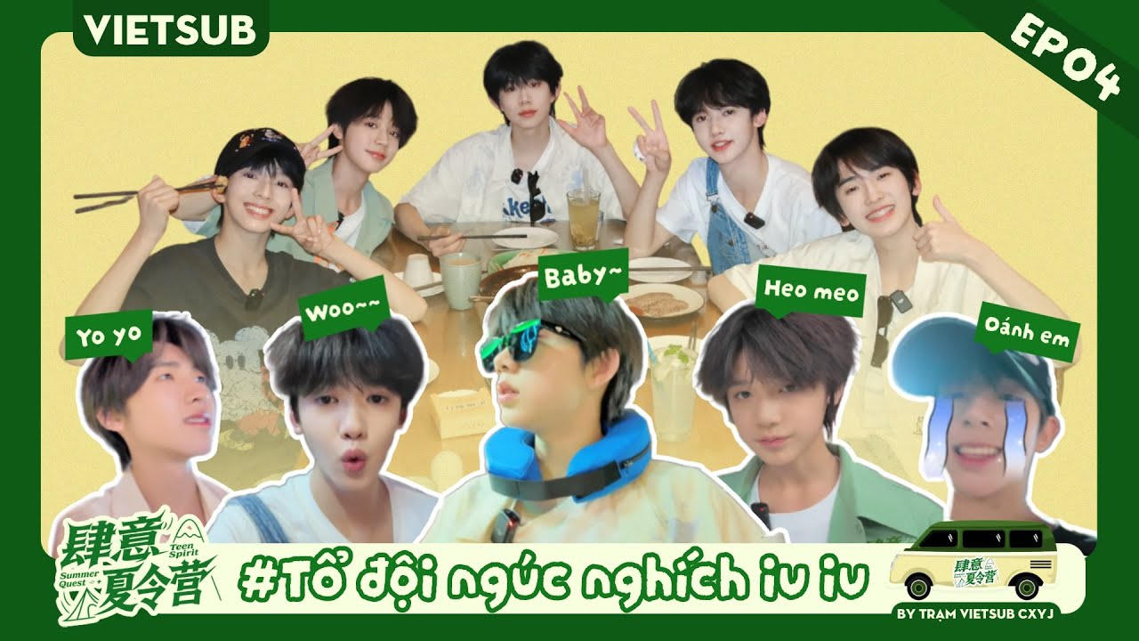 [VIETSUB] [TF GIA TỘC F4] TRẠI HÈ TỰ DO - EP 04: Phần thưởng của EP 02 Bứt Phá