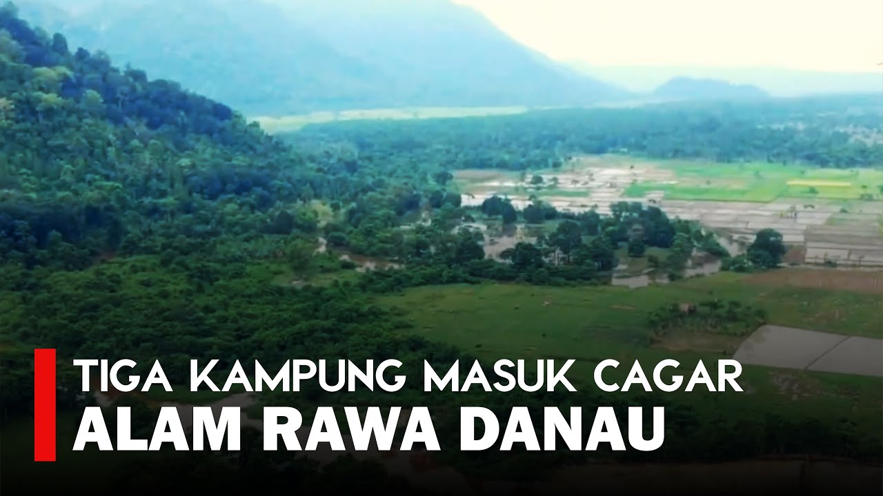 Cagar Alam Rawa Danau Banten Mengalami Perambahan, 3 Kampung Masuk Didalamnya