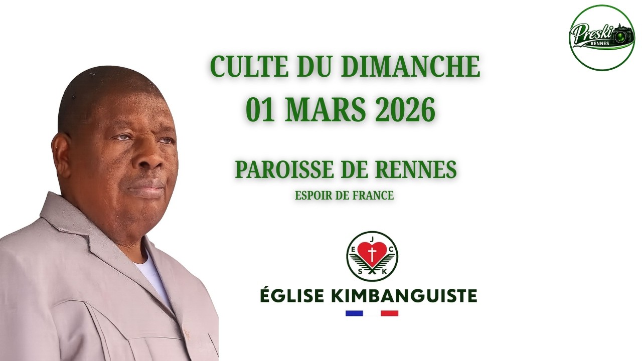 Culte du dimanche 01 mars 2026