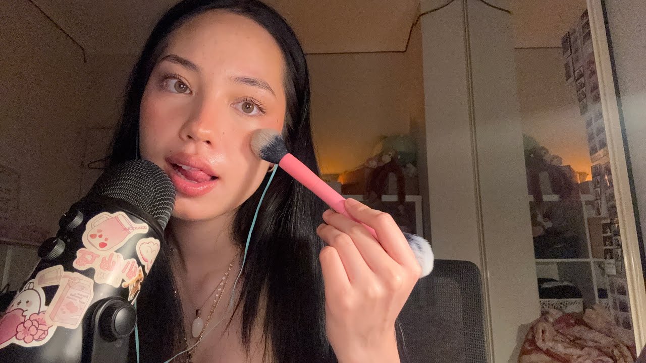 asmr//  get ready with me (grwm)!!