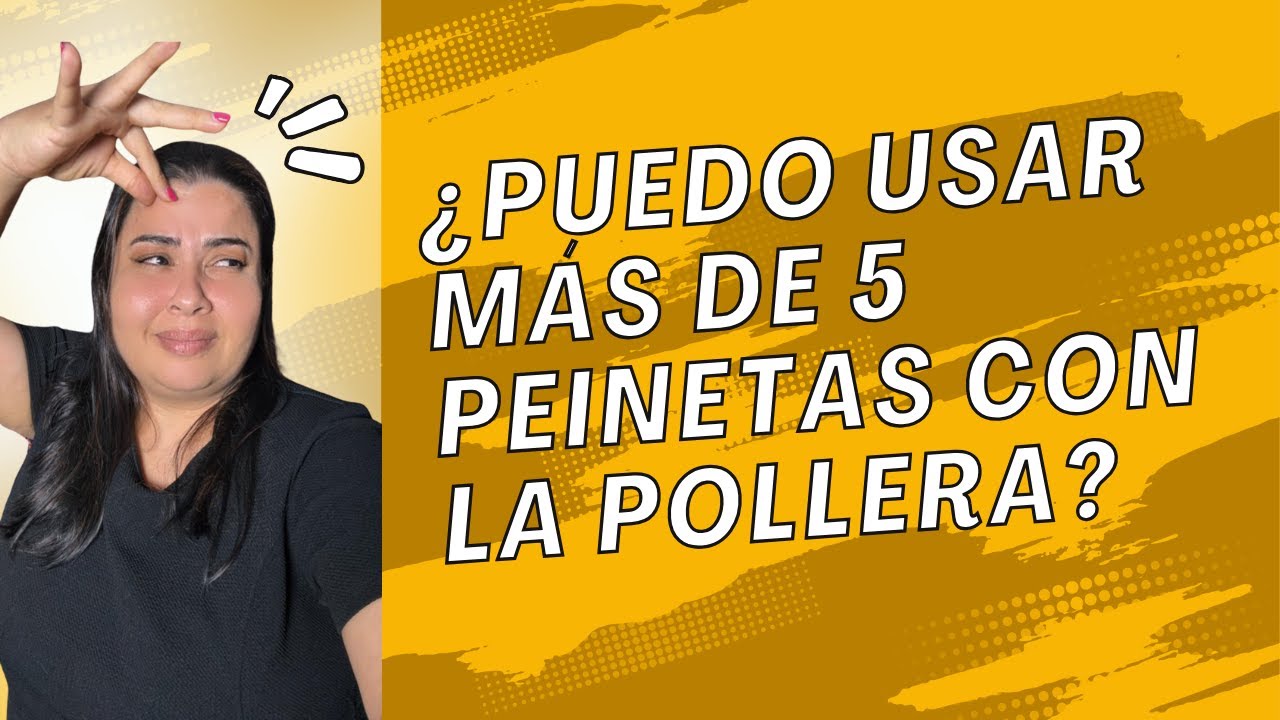 Arreglo de Peinetas de la Pollera de Gala Veraguense