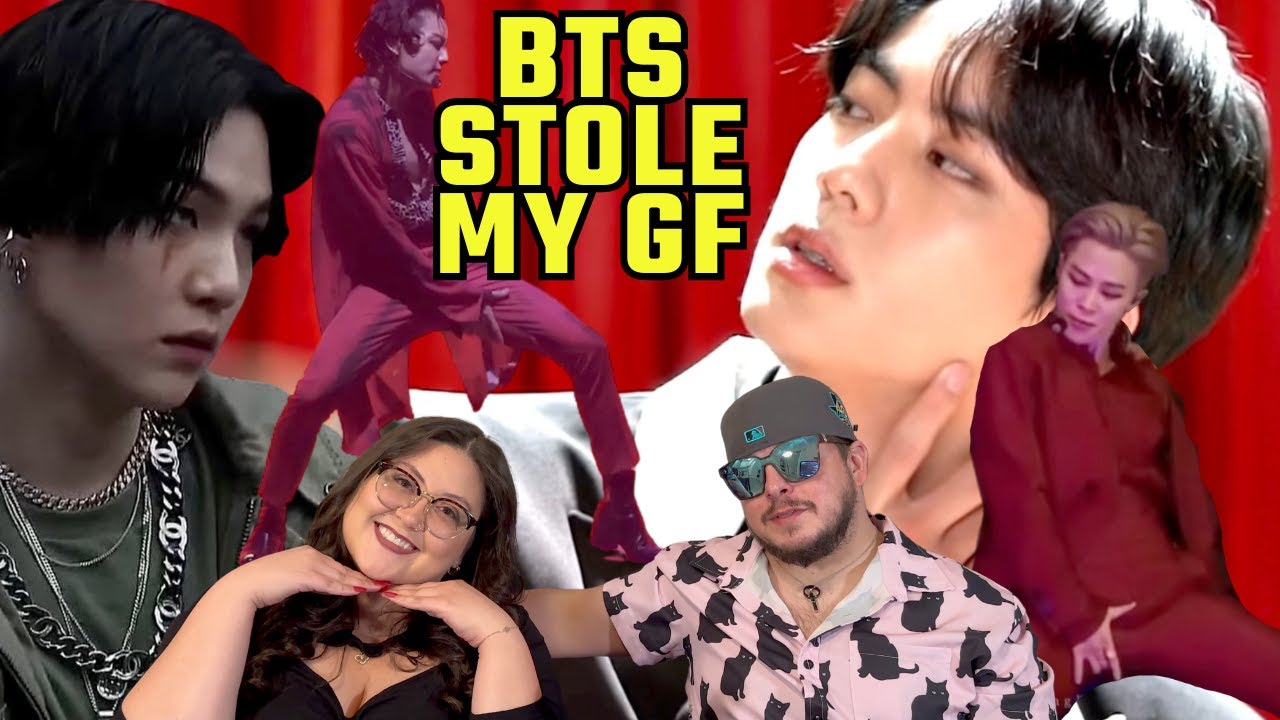My GF reacts to BTS thirst traps/sexy moments