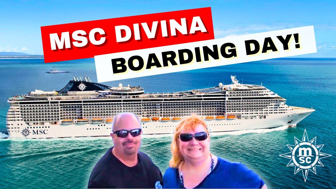 Посадка на круизный лайнер MSC Divina — НЕ то, чего мы ожидали!