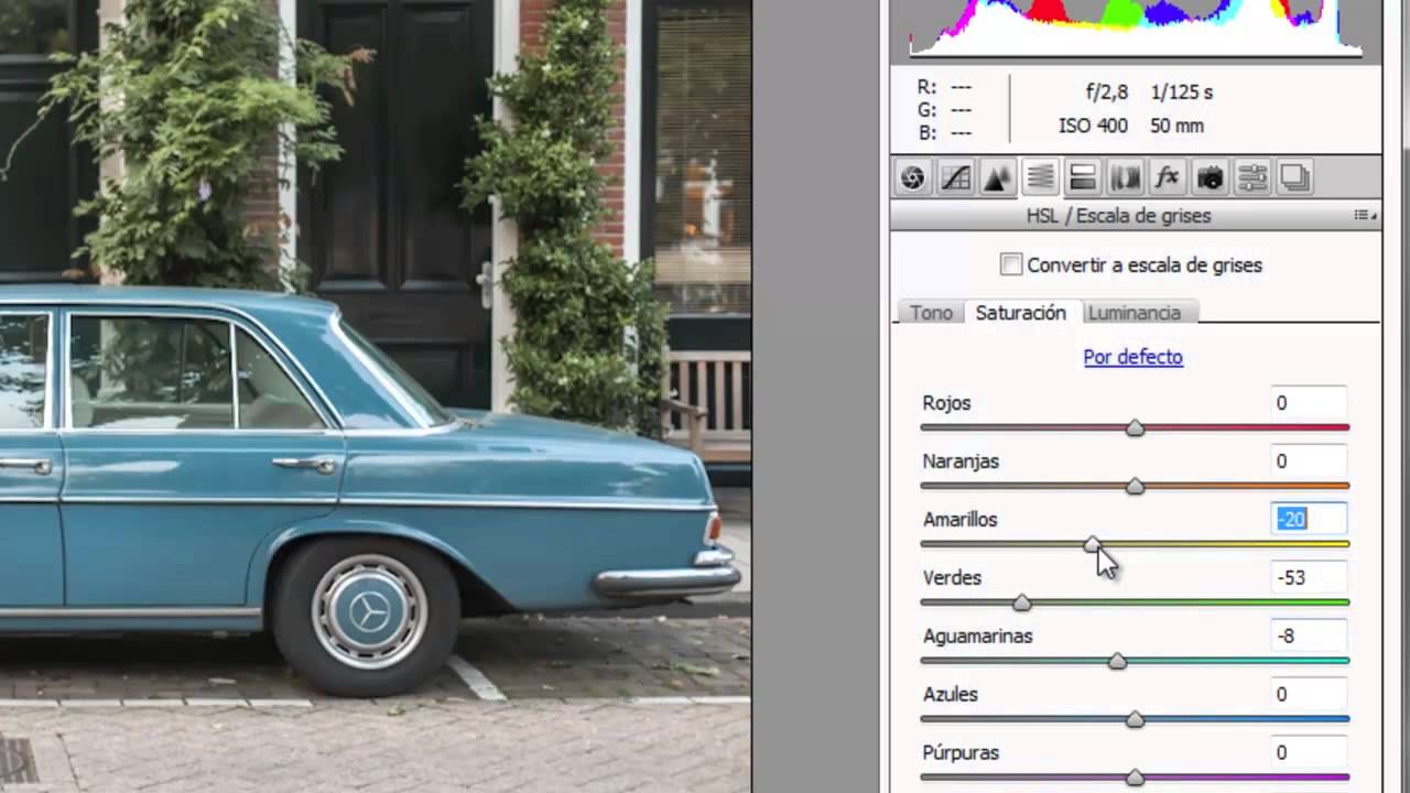 Procesado raw completo en Adobe Camera Raw (ACR) de Photoshop por Javier Herrero