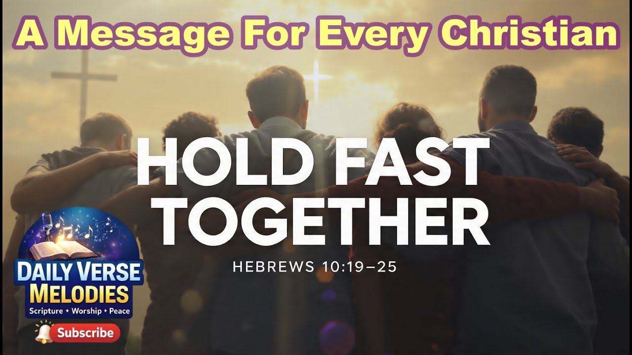 Hold Fast Together — Hebrews 