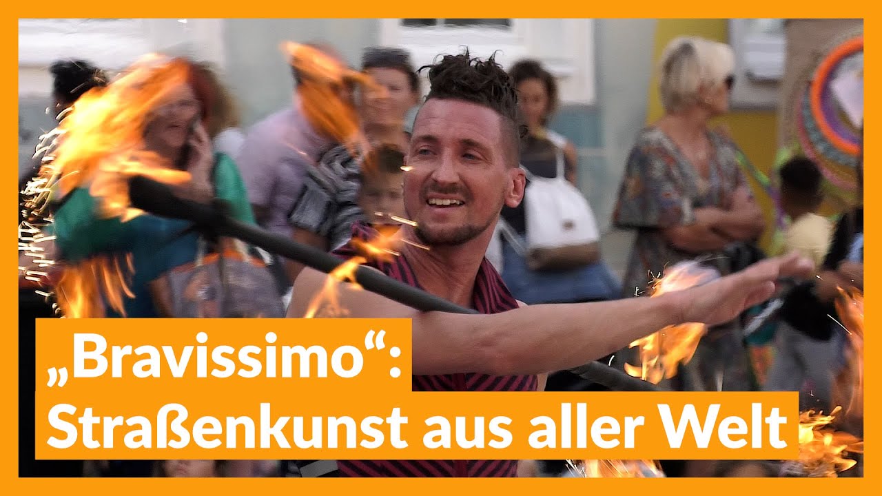 Straßenkunst aus aller Welt begeistert beim „Bravissimo“