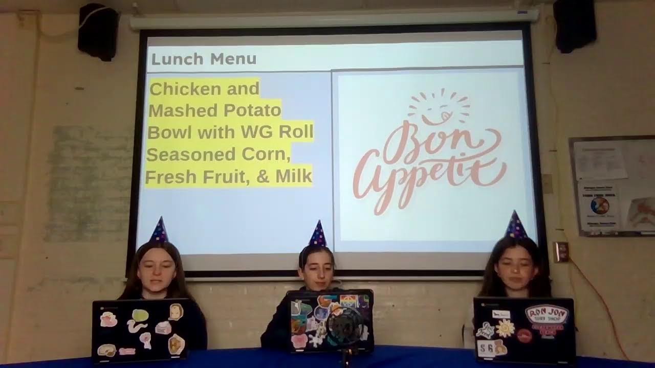 3/11/2026 QMS Morning Announcements