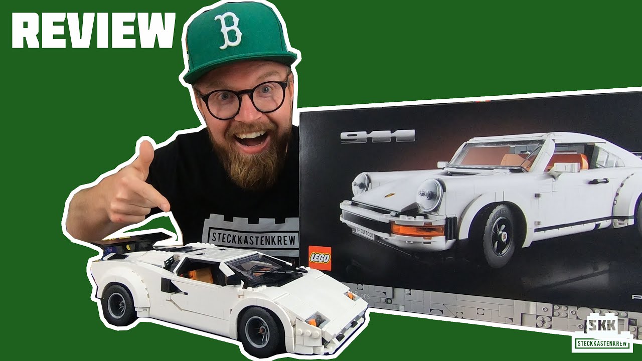 LEGO® 10295 B-Modell: Lamborghini Countach aus Porsche 911 bauen [Review]