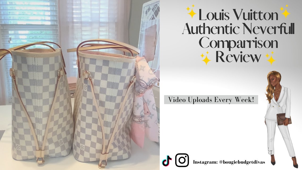 Мой настоящий Neverfull против Old Cobbler Neverfull. УДИВИТЕЛЬНОЕ сравнение 👀 | Bougie Diva