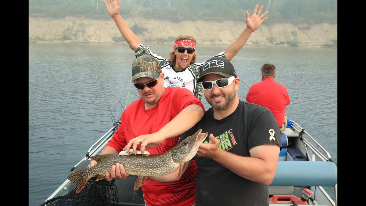 WOUNDED WARRIORS WEEKEND FOUNDATION, TOBIN LAKE SASK. FISHING