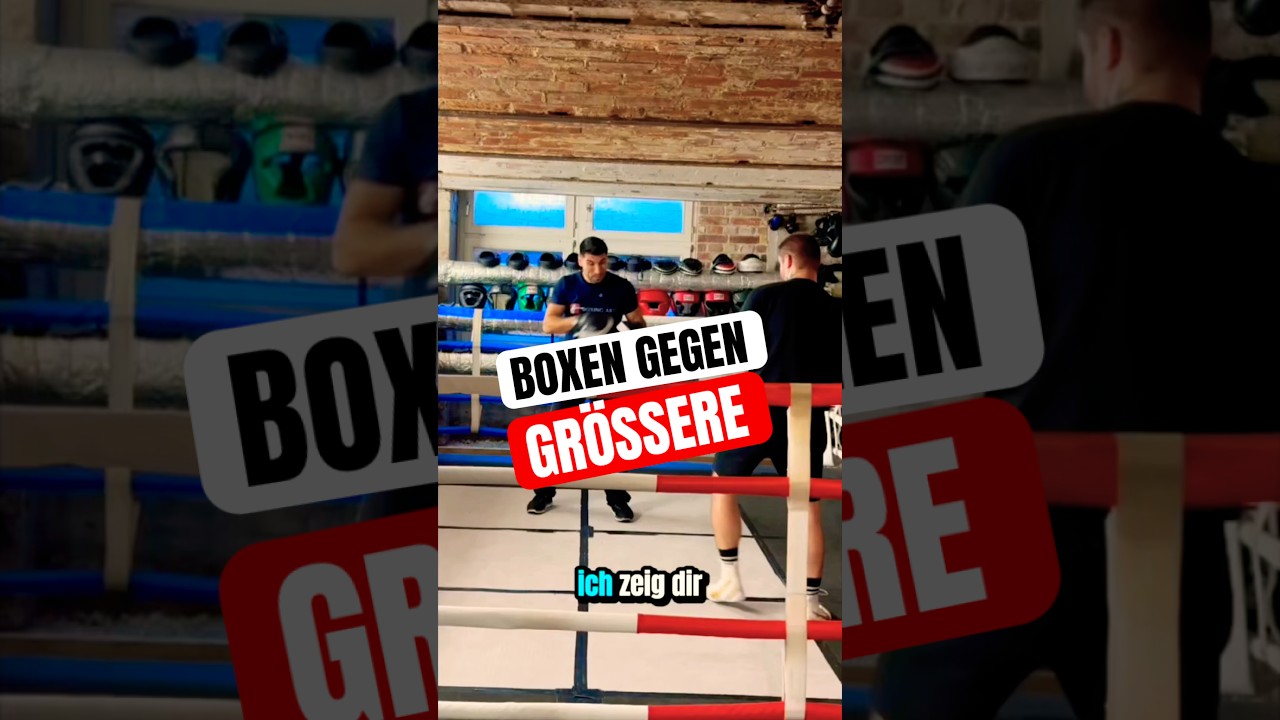 👉Wie du gegen gr&ouml;&szlig;ere Boxen musst‼️ #boxen #kampfsport #boxtraining #boxtrainer #peekabooboxing