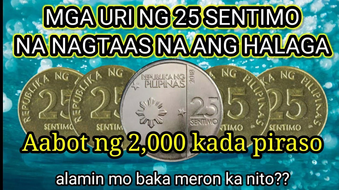 TOP 5 25 CENTS BSP AND NGC SERIES COINS na may mataas na value! | alamin mo baka meron ka nito!!