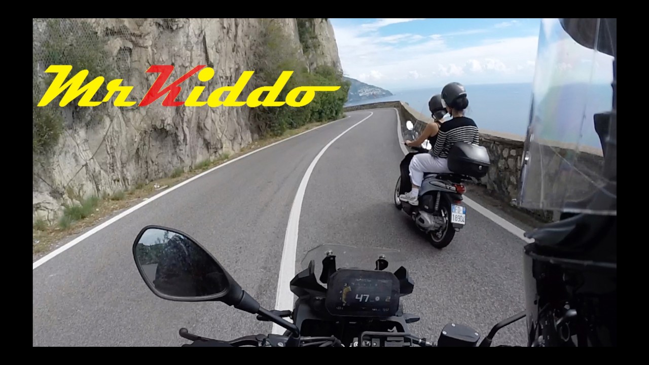 Amalfi Coast on BMW F 800 GS – Traffic, Rain, Close Call & Lost in Italy 🇮🇹🍕🤌
