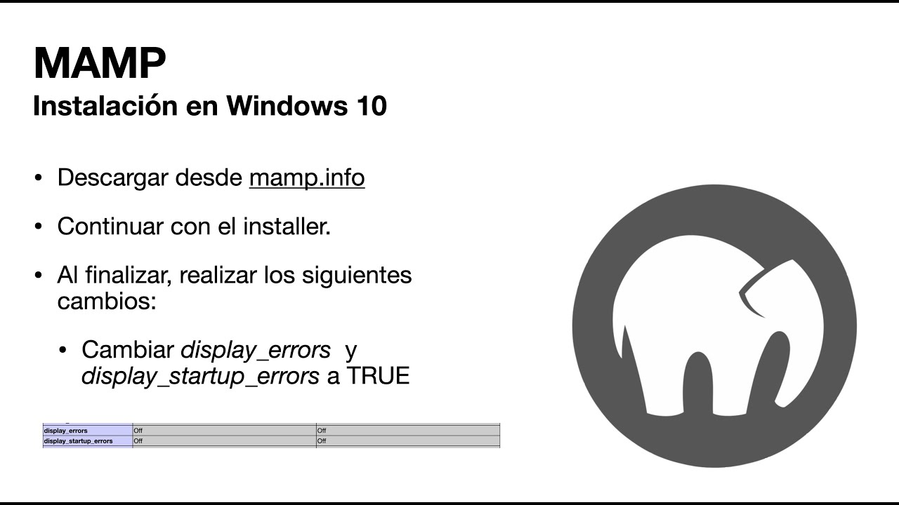 Cómo instalar y usar MAMP en Mac OS Catalina