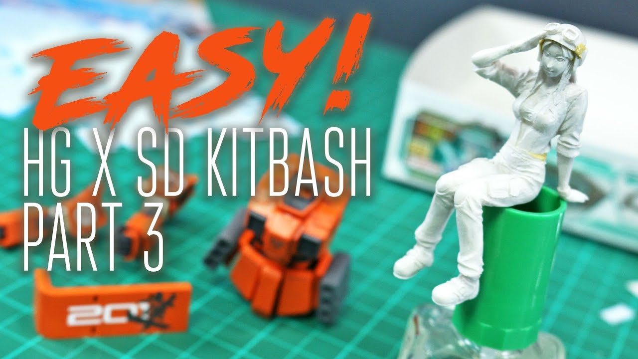 1783 - HGxSD Kitbash Easy Tutorial Pt.3