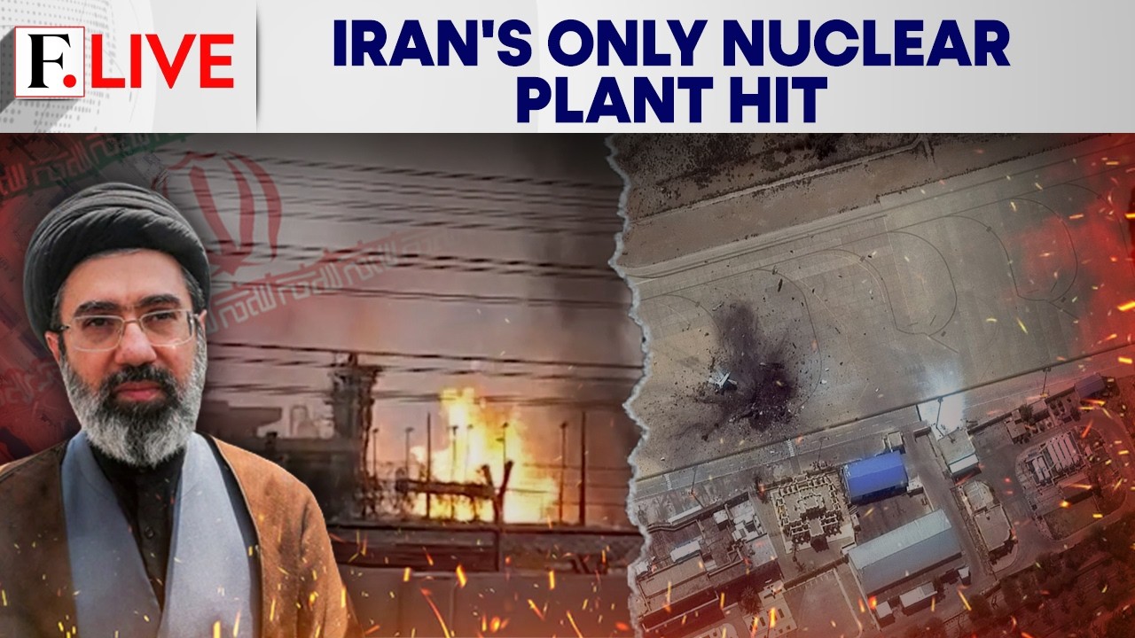 Iran’s Only Functional Bushehr Nuclear Power Plant’s Complex Hit By Projectile | Firstpost Live